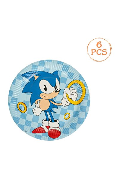 OEM Farfurii de Petrecere din Carton Sonic 23cm, 6buc – pentru aniversări și ...