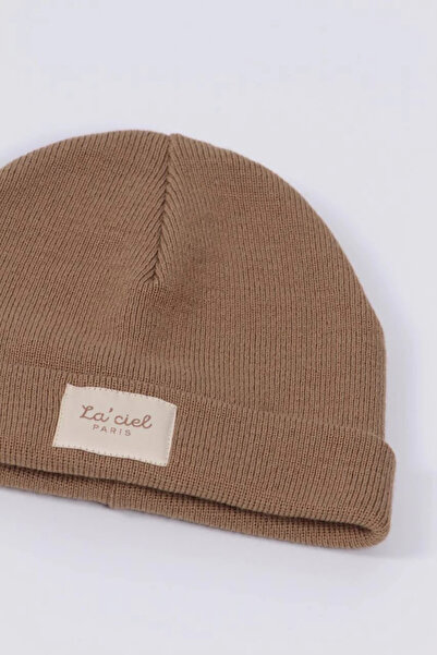 La ciel Paris Unisex Knitwear Winter Folded Soft Warm Knitted Daily Beanie (2...