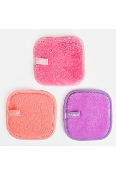 OEM Set de 3 dischete pentru curățare și exfoliere facială, 11x11cm