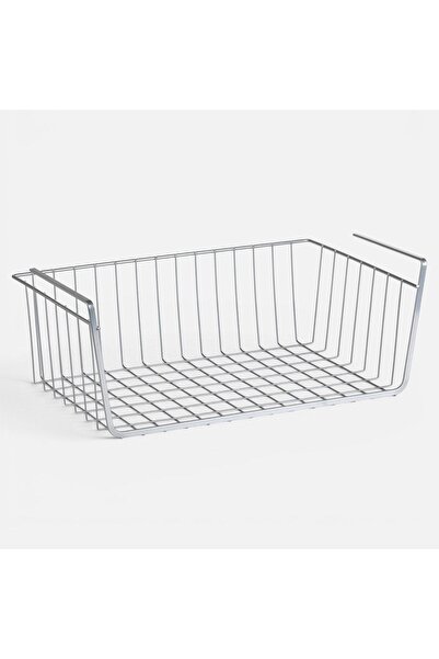 OEM Organizator suspendat din sârmă metalică argintie 40x26x15cm