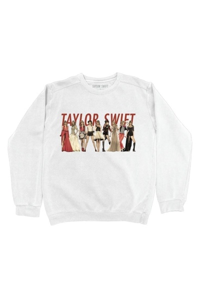 Vordevia Φούτερ μεγάλου μεγέθους Taylor Swift με στάμπα μπροστά, από βαμβάκι,...