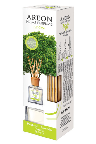 Areon Difuzor cu bețișoare Home Perfumes HRS5 patchouli lavandă vanilie 150 ml