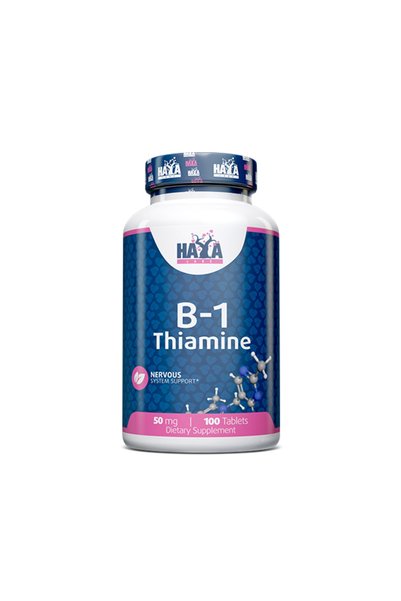 haya labs Vitamina B1 Tiamină / 100 comprimate