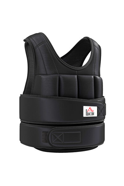 Generic Brand Vestă cu greutăți de 10 kg / Vestă de antrenament reglabilă cu ...