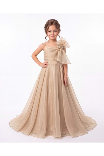 Mnk Baby&Kids Rochie lungă de seară Thasos pentru fete M00873 MARO