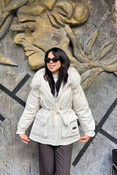 sunfyre Warm Water-Repellent Regular Fit Hooded Italian Coat Model Sun581