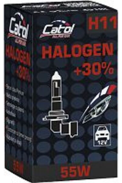 Catol Lux Λάμπα αυτοκινήτου αλογόνου 1112VSL H11 12 V 55 W PGJ19-2 Στάνταρ +30%