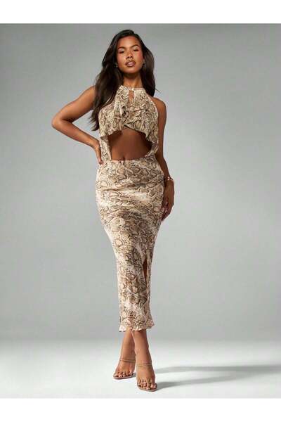 Sheya Rochie maxi, mix culori