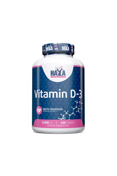haya labs Vitamina D-3 / 5000 UI / 250 comprimate