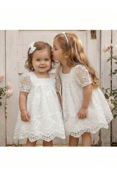 Sheya Dress, white