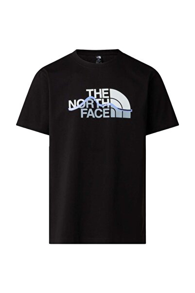 THE NORTH FACE Tricou bărbătesc Mountain Line Regular Graphic-Negru-XL