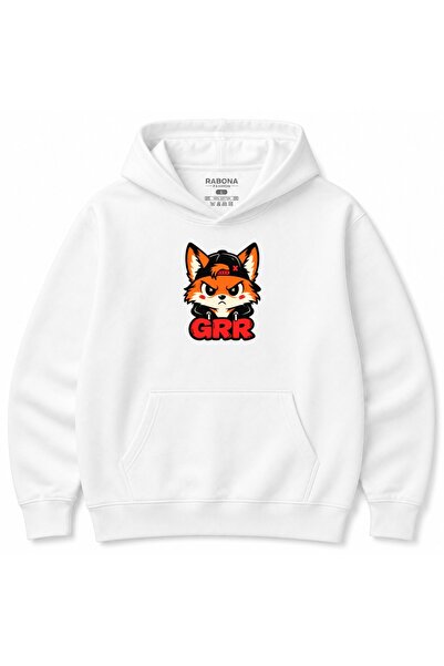 Rabona Fashion Street Grr – Θυμωμένη Αλεπού & Αστική Διάθεση – Φούτερ με Στάμπα