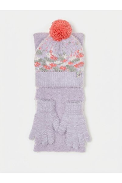 Fonem Fo 5199 Ansyia 3-Piece Scarf Beanie Glove Set