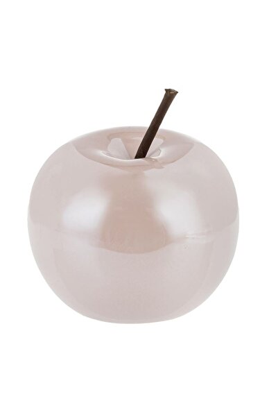 OEM Mar Decorativ Ceramic Roz Lucios Ø8.5x7cm – accent decorativ pentru casă ...