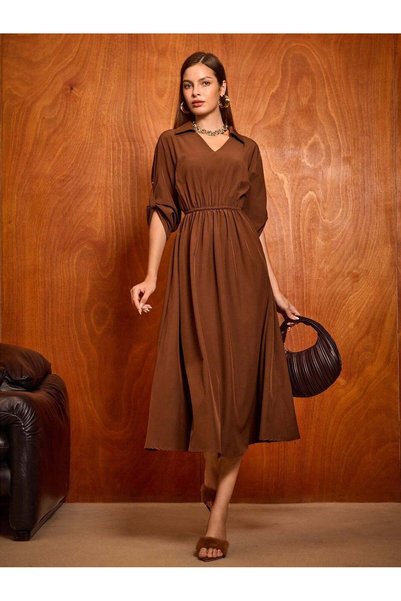 Sheya Rochie maxi, maro