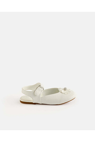 REDTAG Girls Ivory Slingback Fisherman Sandals