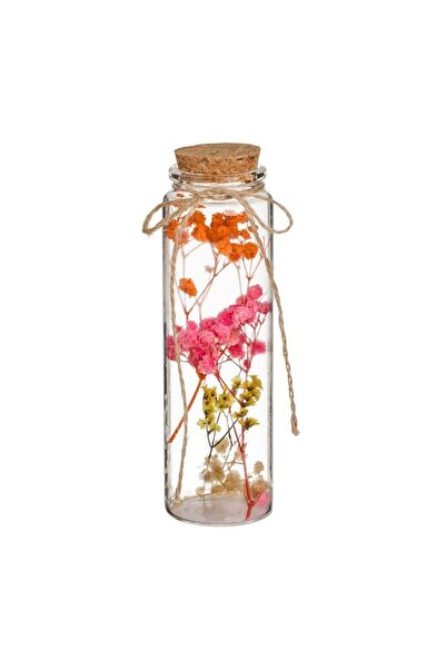 OEM Sticla Decorativa cu Flori Uscate Ø5x16cm – accent decorativ pentru casă ...
