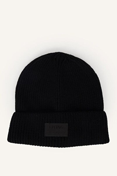 DeFacto Men's Woven Label Beret (26 Wn)