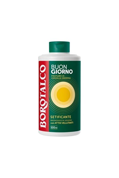 Borotalco Bună dimineața Gel de duș mătăsos, cu parfum cremos de vanilie 500 ml