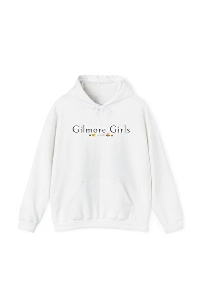 Vordevia Φούτερ Gilmore Girls από βαμβάκι με στάμπα και 3 κλωστές, υπερμεγέθη