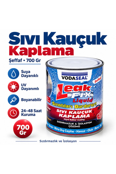 NUBLADO Leak Fix Liquid Su Sızdırmazlık Sıvı Kauçuk Kaplama Izalasyon İzolasy...