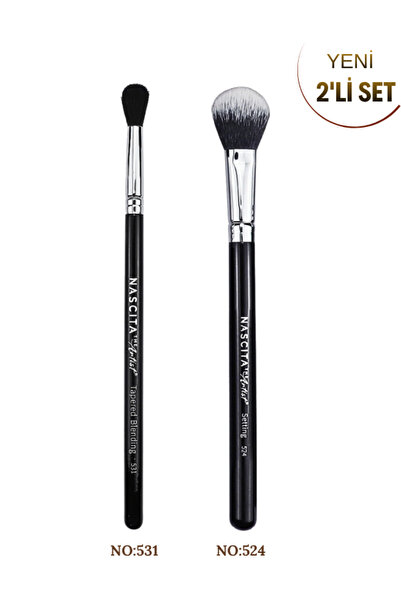 nascita Artist Serie Sabitleme Fırçası - 524 & Artist Serie Konik Yapılı Karı...