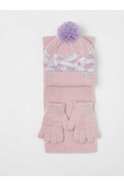 Fonem Fo 5199 Ansyia 3-Piece Scarf Beanie Glove Set