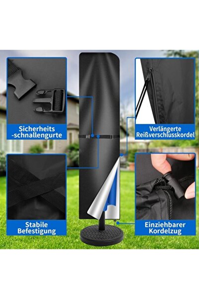 Morvena Picks Husă plutitoare pentru copertine de 3m/4m/5m, material Oxford 4...