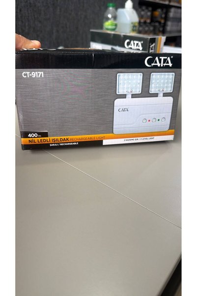 Cata CT-9171 NİL LEDLİ IŞIKDAK ŞARJLI 2 KADEME IŞIK