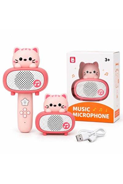 OEM Μικρόφωνο καραόκε Bluetooth για παιδιά με αποσπώμενο ηχείο, ηχητικά εφέ κ...