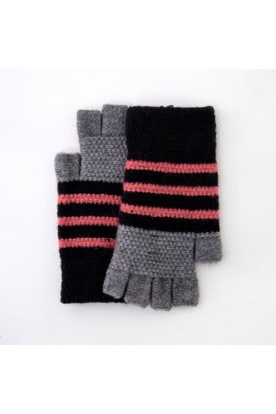 Morvena Picks Mănuși de iarnă - 12*16cm - Mănuși fără degete - Mănuși tricota...