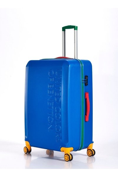 Generic Brand BNTA-203X Set of 3 Luggage with TSA Lock| Material- Acrylonitrile Butadiene Styrene| Adjustable Trolley Handle | Smooth Dual Wheels 360degree rotate| SIZE-20/24/28 Inch| BLUE
