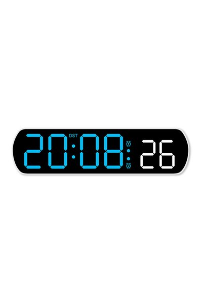 Morvena Picks Ceas deșteptător digital cu ecran LED, temporizator cu numărăto...