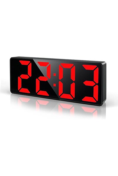 Morvena Picks Ceas electronic digital multifuncțional, silențios, cu alarmă, ...