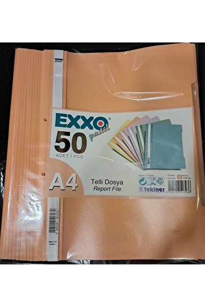 TELLİ DOSYA 50 Lİ SOMON RENK