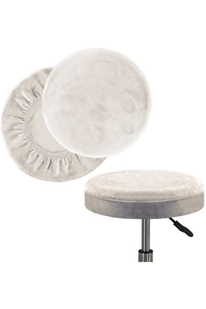 Morvena Picks Set de huse pentru scaun de bar și scaun, albastru marin, rotun...