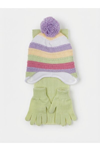 Fonem Fo 5202 Metsi 3-Piece Scarf Beanie Glove Set