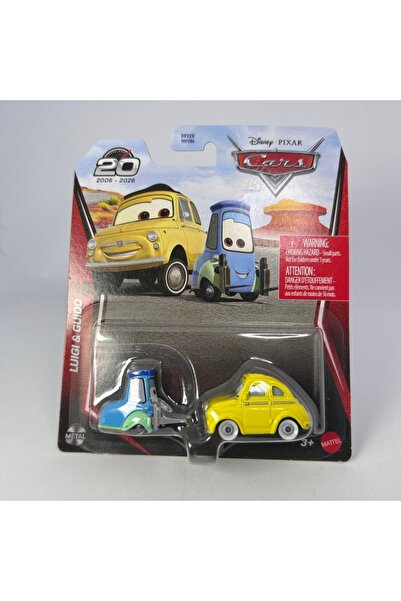 CARS Disney Pixar Luigi & Guido 20.Yıl Model Araba DXV29