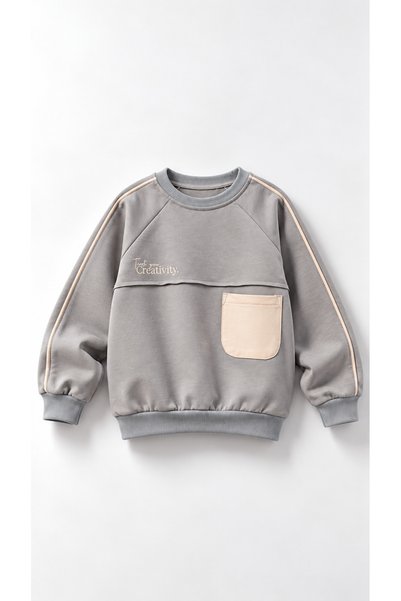 Overdo ERKEK ÇOCUK CEP DETAYLI SWEATSHIRT
