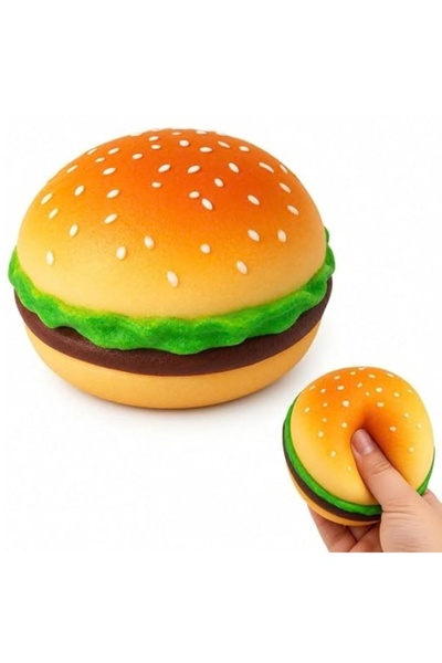 Generic Brand Squishy Burger Stress Relief Toy