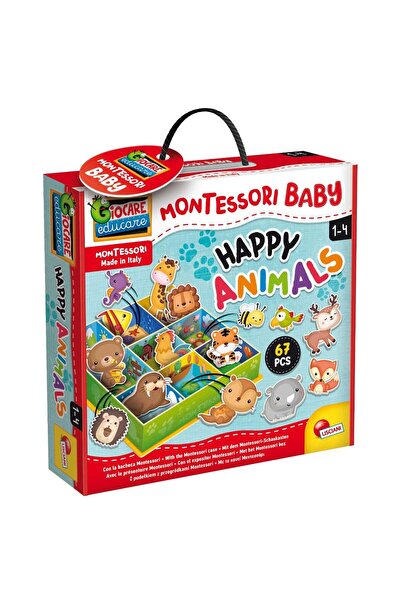 Lisciani Cutiuta Montessori - Animalutele In Mediul Lor