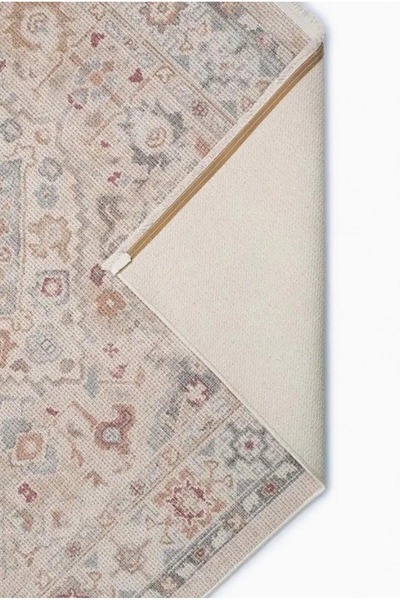 Eco Concept Antiquus Serisi Etnik Retro Desen Salon Halısı Kaymaz Taban Makine Halısı