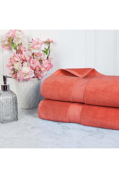 Superior Long-Staple Combed Cotton Towel Set, Face Towels 13” x 13”, Hand Tow...