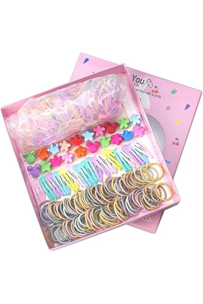 Shining Diva Fashion 786 Pcs Hair Clips Ties Rubber Band Hairband Hair Access...