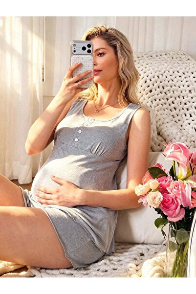 Sheya Pajama set, gray