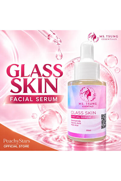 Ms Tsung Essentials سيروم الوجه الزجاجي من إم إس تسونغ إسينشالز 30 مل من بيتش...