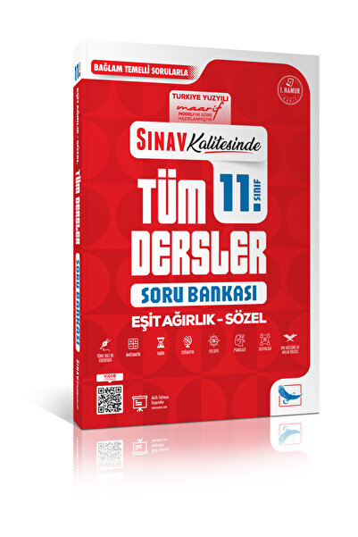 Sınav Yayınları Sınav Kalitesinde 11. Sınıf Maarif Modeli Eşit Ağırlık Sözel ...
