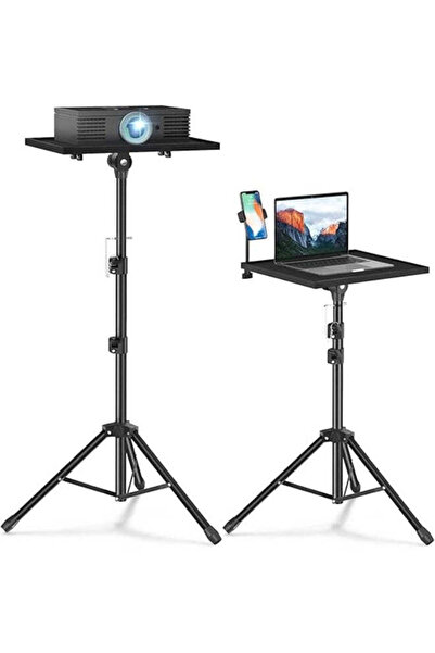 DUNISO Projector Stand Tripod multifunctional outdoor computer desk stand, po...