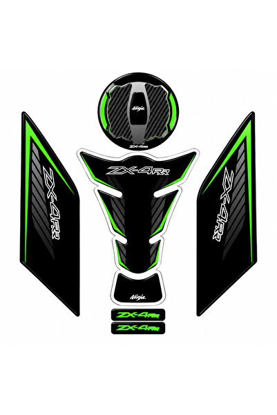 Redline Grafik Redlinegrafik ZX4RR Uyumlu Tank Pad Koruyucu Seti