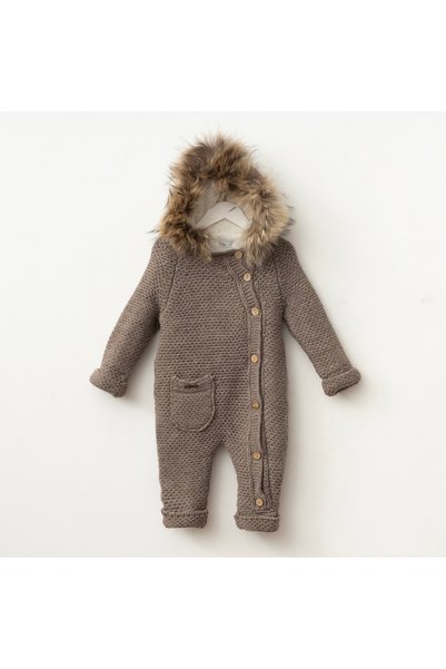 Babymio Fur Jumpsuit